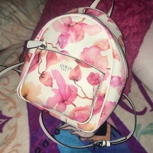 Floral mini backpack